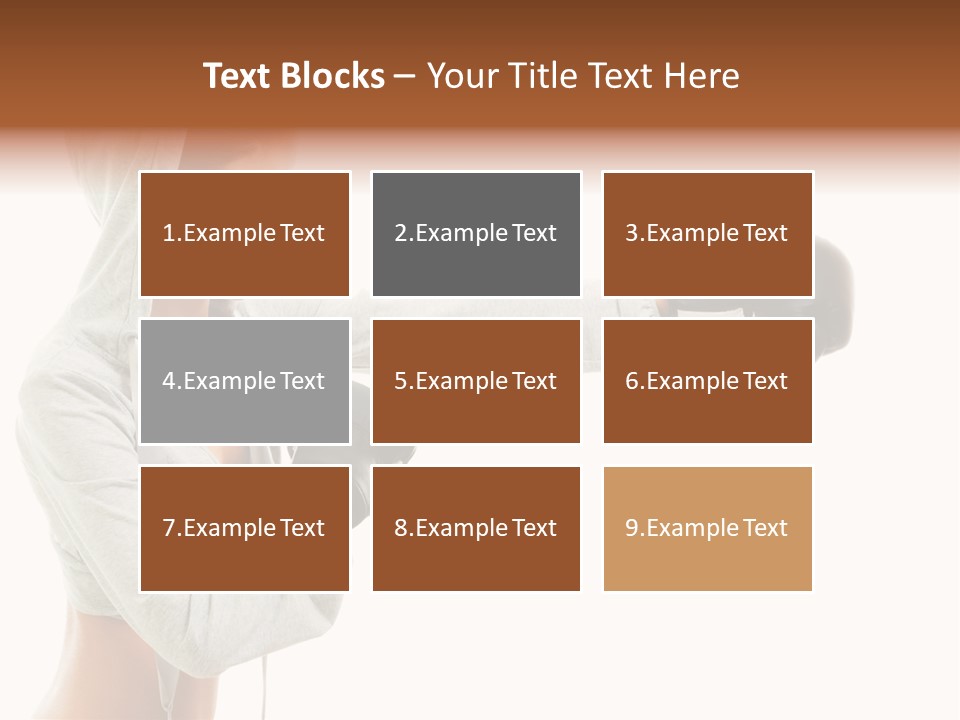 Playful Black Body PowerPoint Template