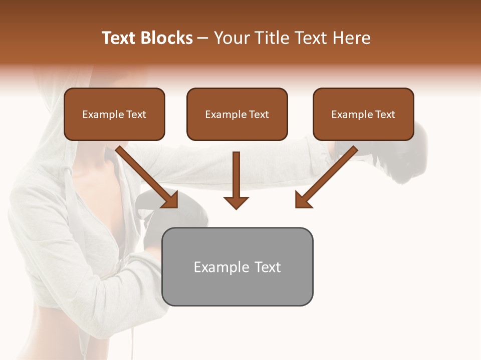 Playful Black Body PowerPoint Template