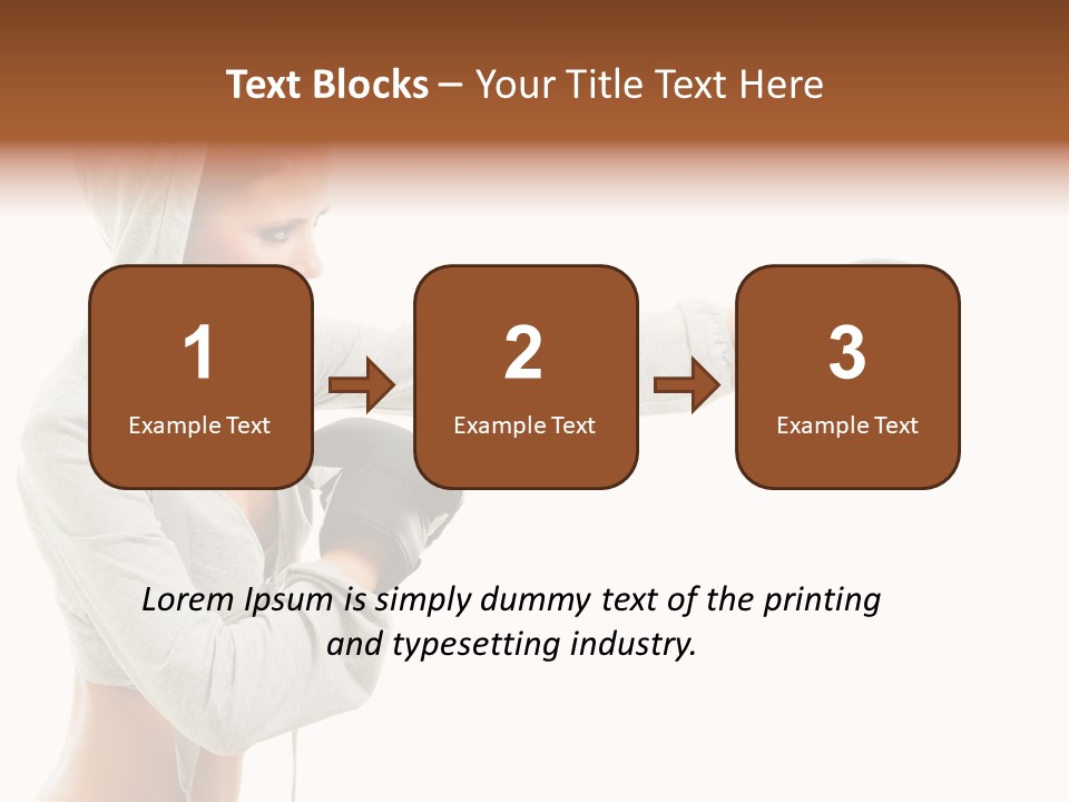 Playful Black Body PowerPoint Template