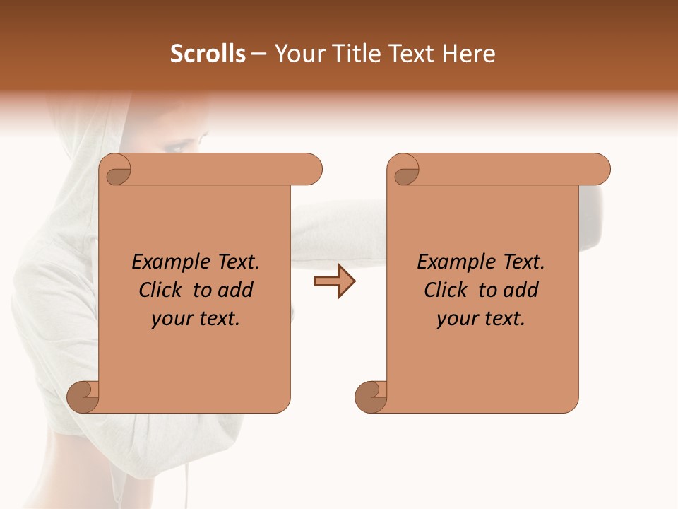 Playful Black Body PowerPoint Template
