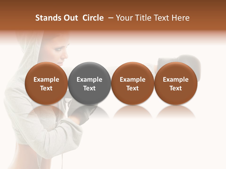 Playful Black Body PowerPoint Template