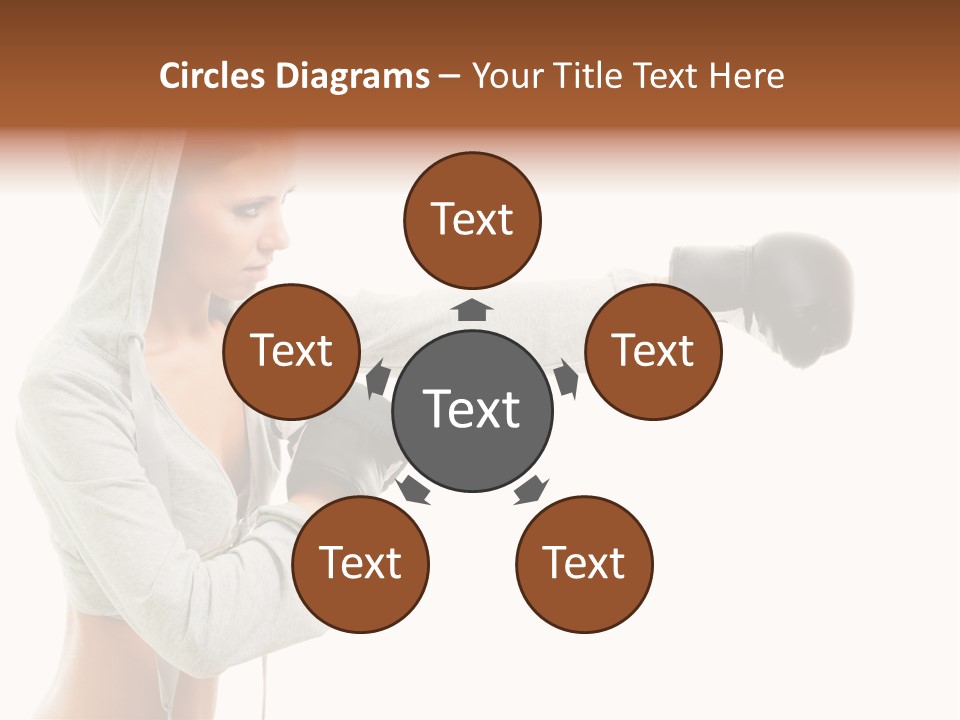 Playful Black Body PowerPoint Template