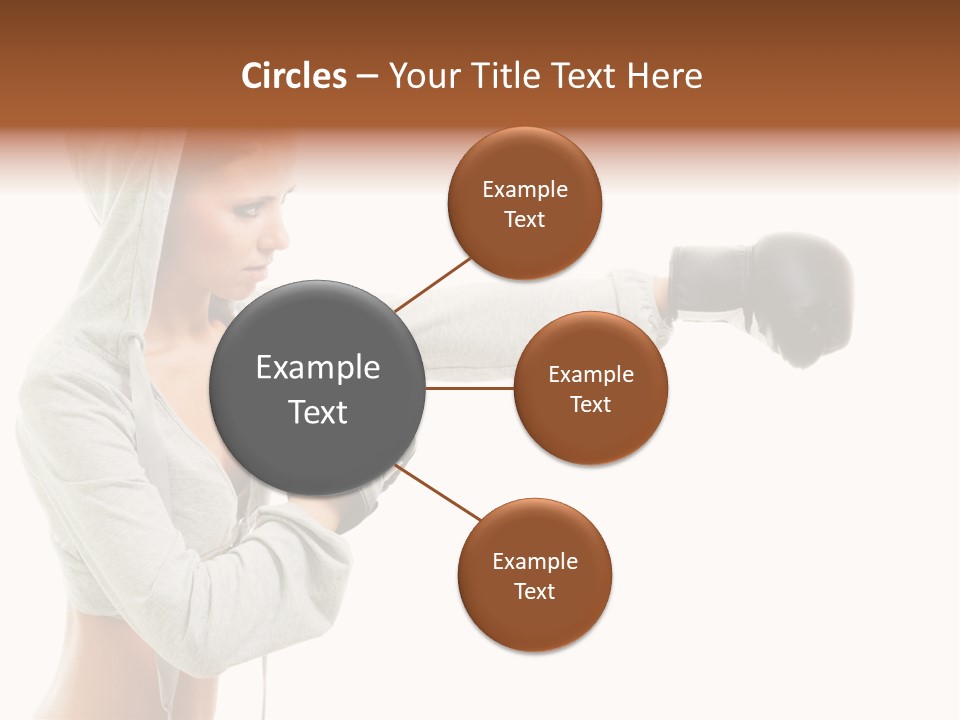 Playful Black Body PowerPoint Template