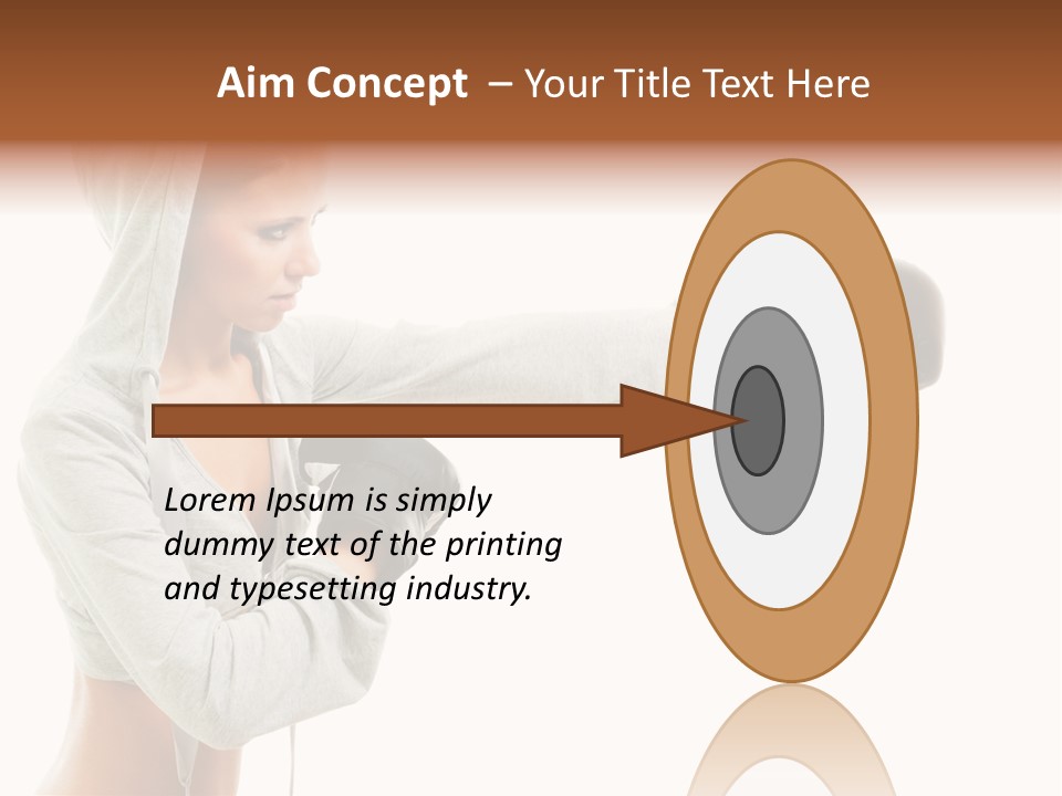 Playful Black Body PowerPoint Template