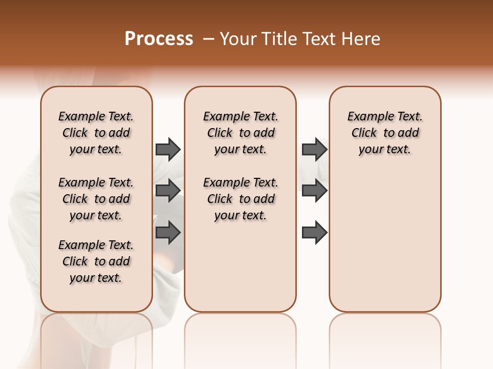 Playful Black Body PowerPoint Template