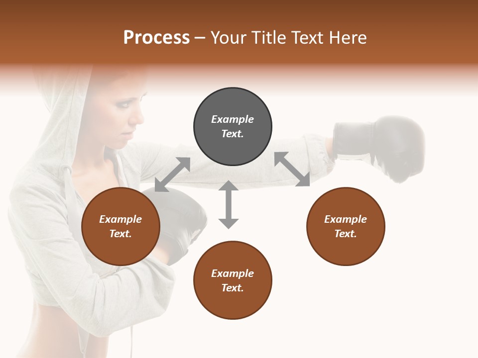 Playful Black Body PowerPoint Template