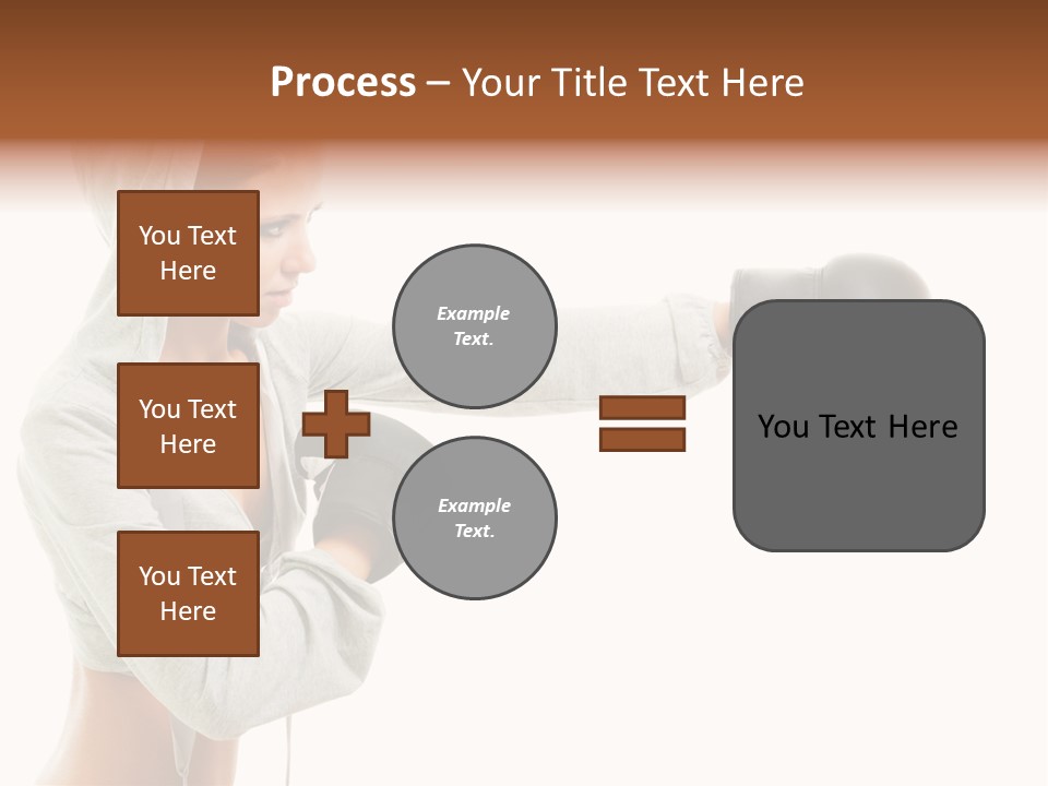 Playful Black Body PowerPoint Template