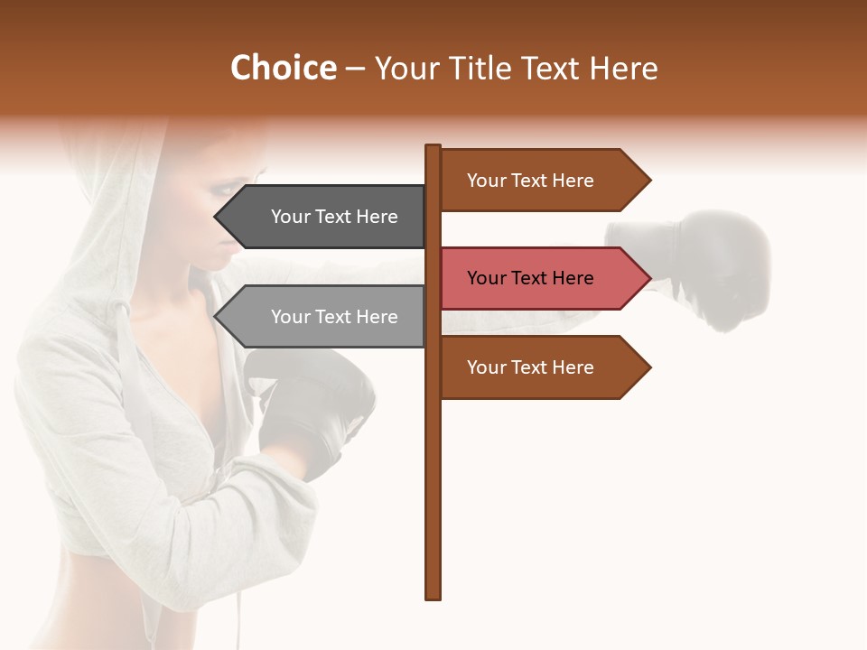 Playful Black Body PowerPoint Template