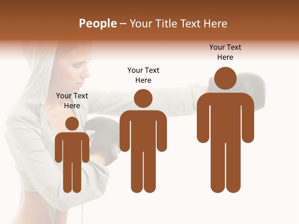 Playful Black Body PowerPoint Template