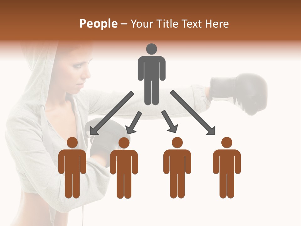 Playful Black Body PowerPoint Template