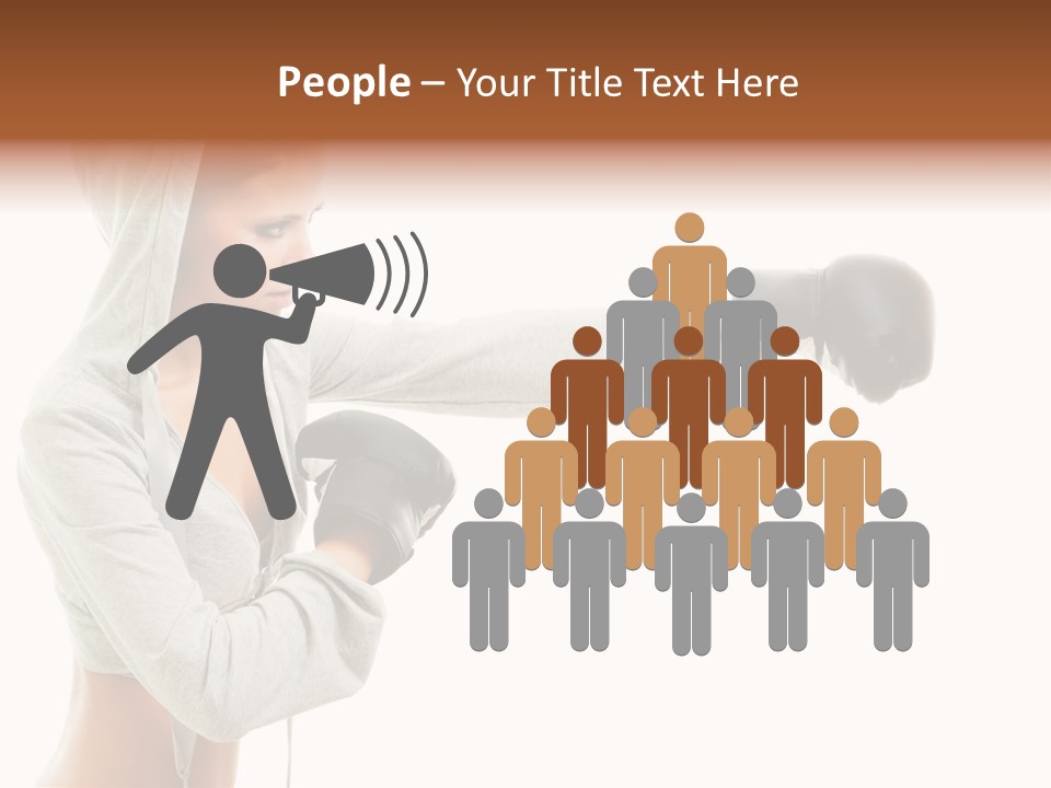 Playful Black Body PowerPoint Template