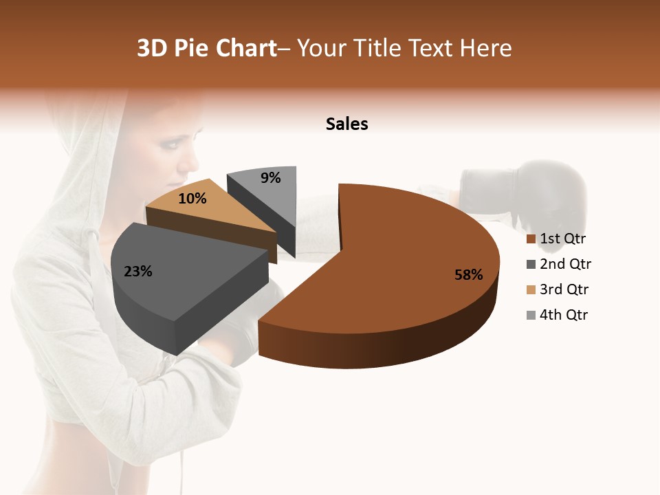 Playful Black Body PowerPoint Template