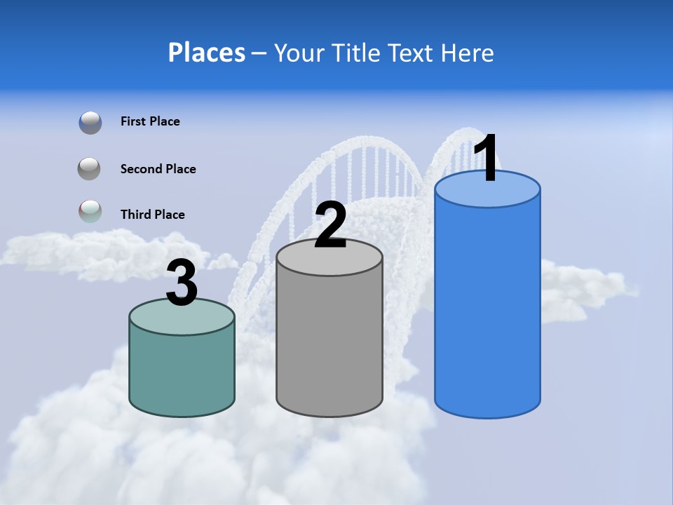 Abstract Landscape Bridge PowerPoint Template