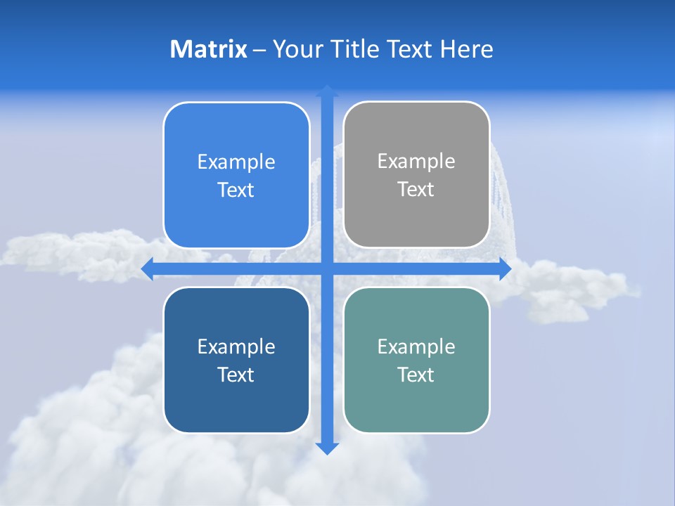 Abstract Landscape Bridge PowerPoint Template