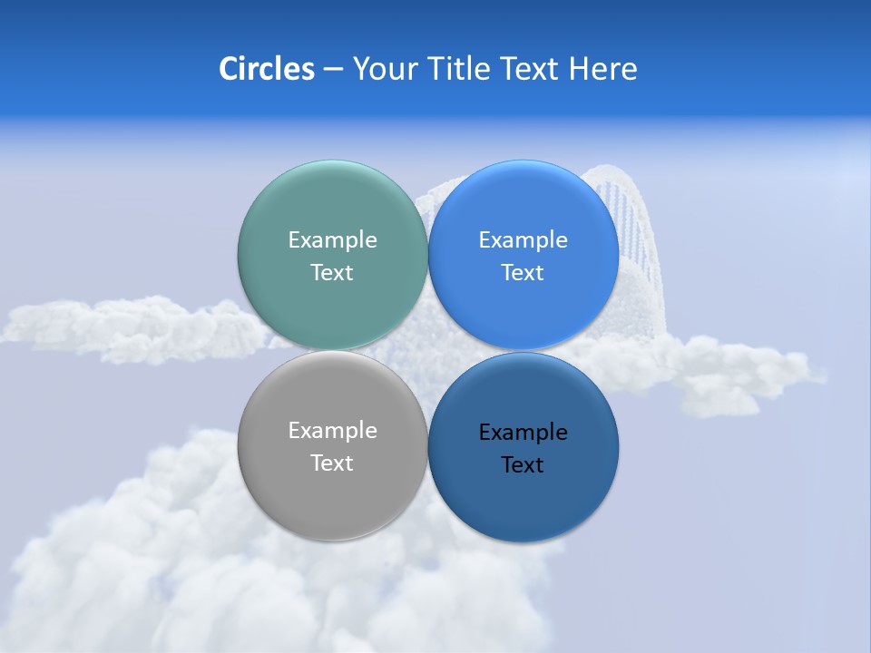 Abstract Landscape Bridge PowerPoint Template