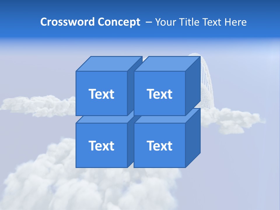 Abstract Landscape Bridge PowerPoint Template