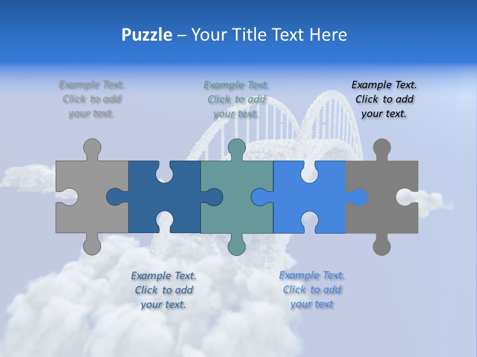 Abstract Landscape Bridge PowerPoint Template