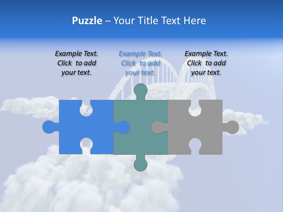 Abstract Landscape Bridge PowerPoint Template