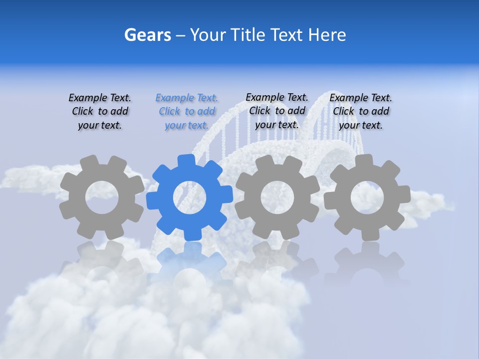 Abstract Landscape Bridge PowerPoint Template