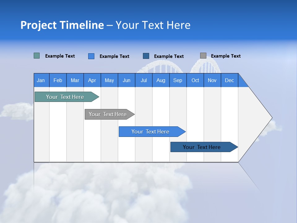 Abstract Landscape Bridge PowerPoint Template