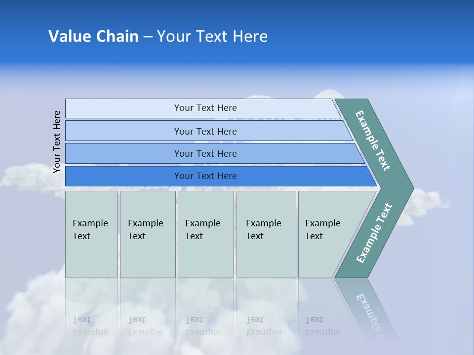 Abstract Landscape Bridge PowerPoint Template