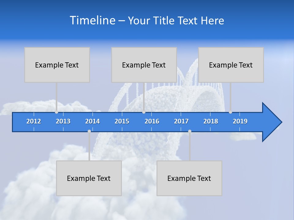 Abstract Landscape Bridge PowerPoint Template