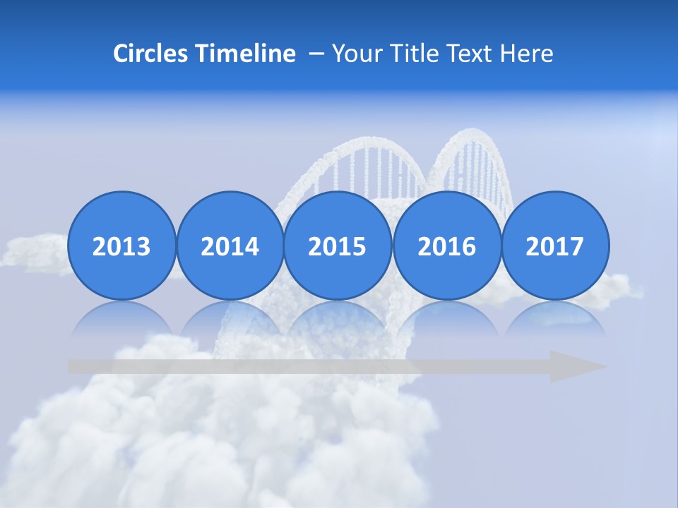 Abstract Landscape Bridge PowerPoint Template
