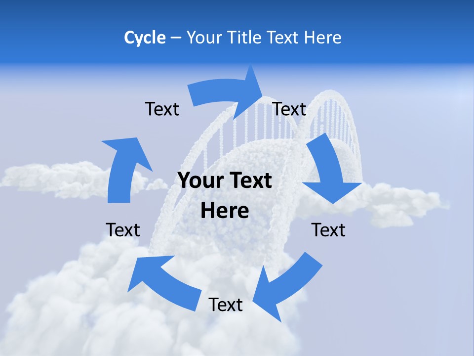 Abstract Landscape Bridge PowerPoint Template