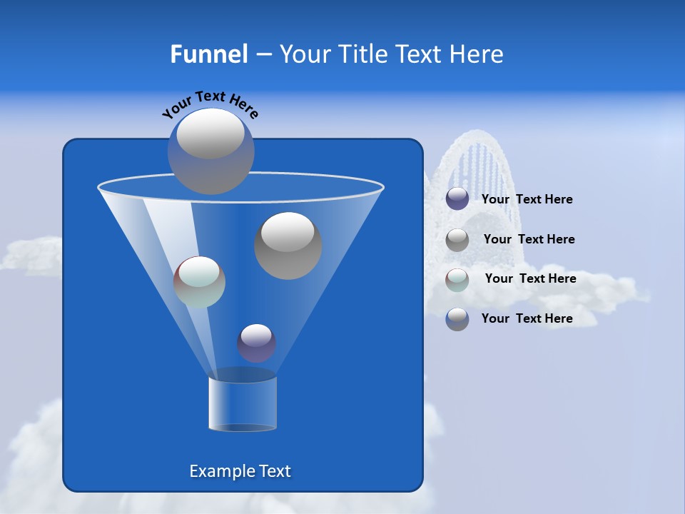 Abstract Landscape Bridge PowerPoint Template