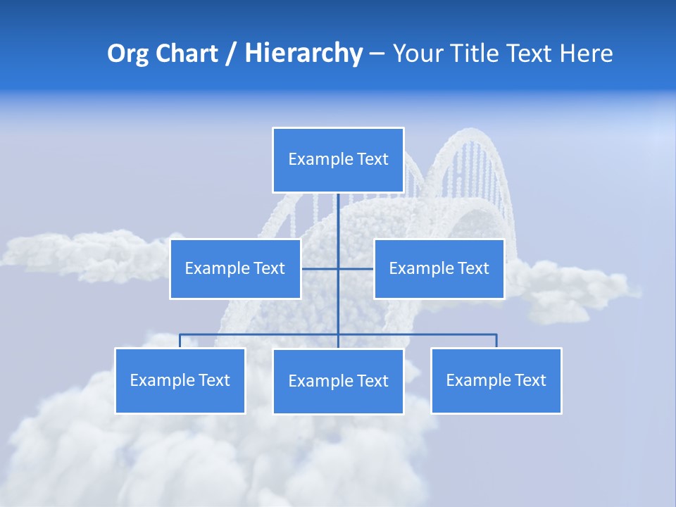 Abstract Landscape Bridge PowerPoint Template