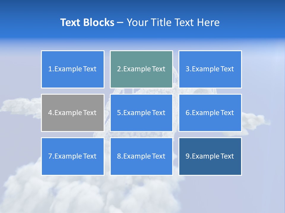Abstract Landscape Bridge PowerPoint Template