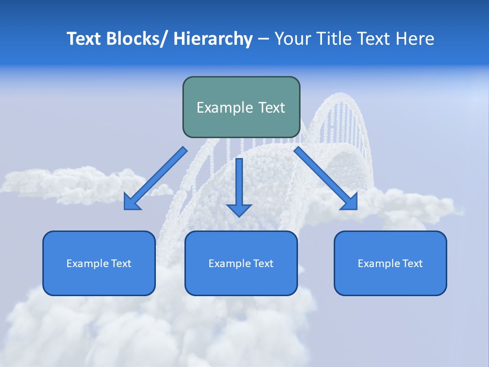 Abstract Landscape Bridge PowerPoint Template