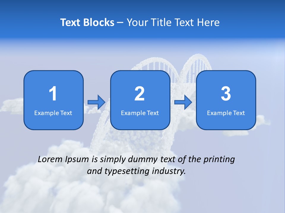 Abstract Landscape Bridge PowerPoint Template
