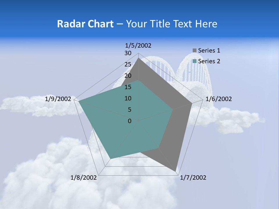Abstract Landscape Bridge PowerPoint Template