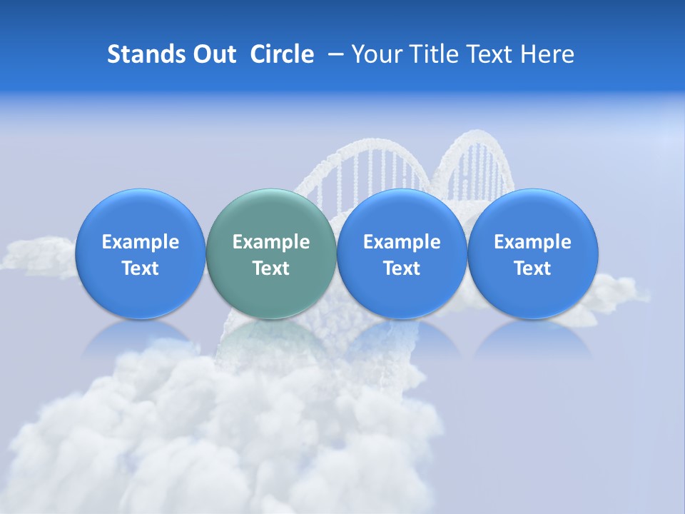 Abstract Landscape Bridge PowerPoint Template