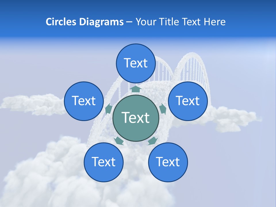 Abstract Landscape Bridge PowerPoint Template