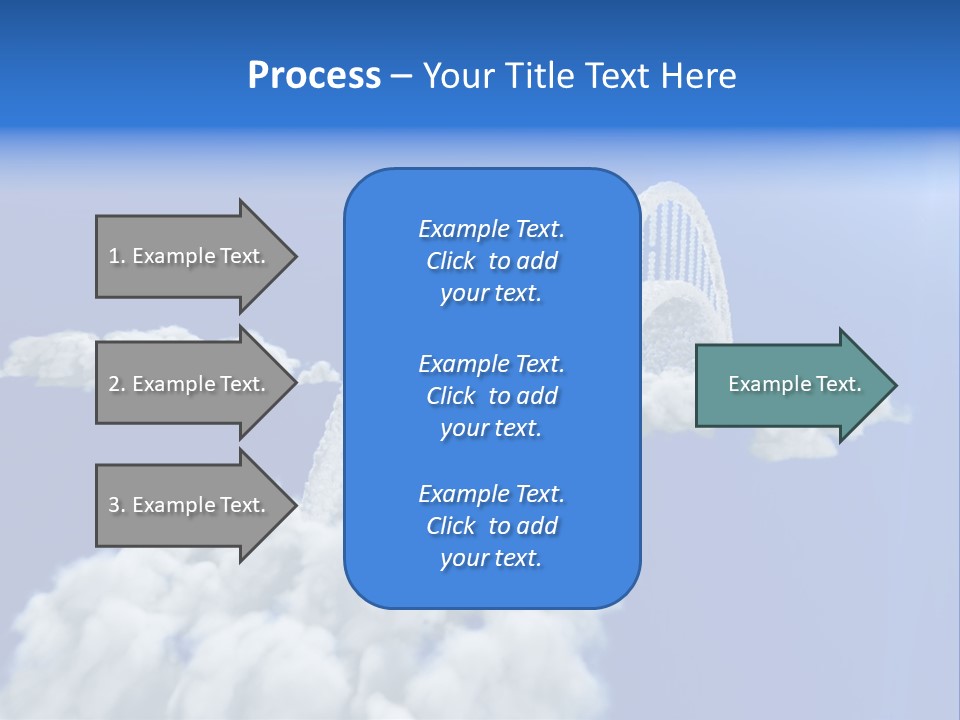 Abstract Landscape Bridge PowerPoint Template