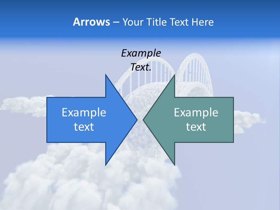 Abstract Landscape Bridge PowerPoint Template