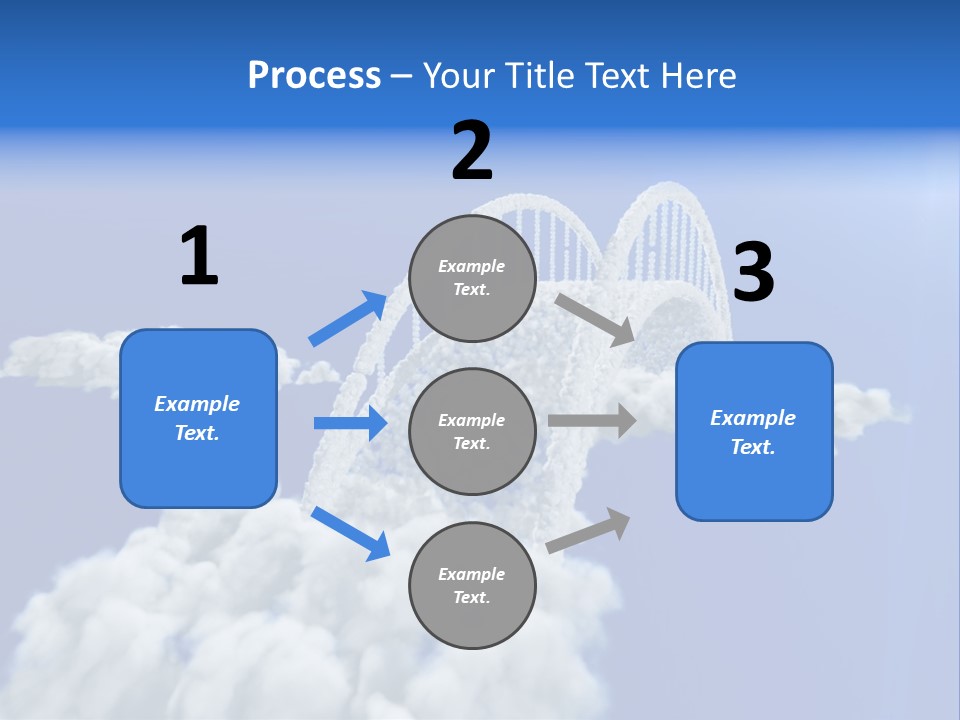 Abstract Landscape Bridge PowerPoint Template