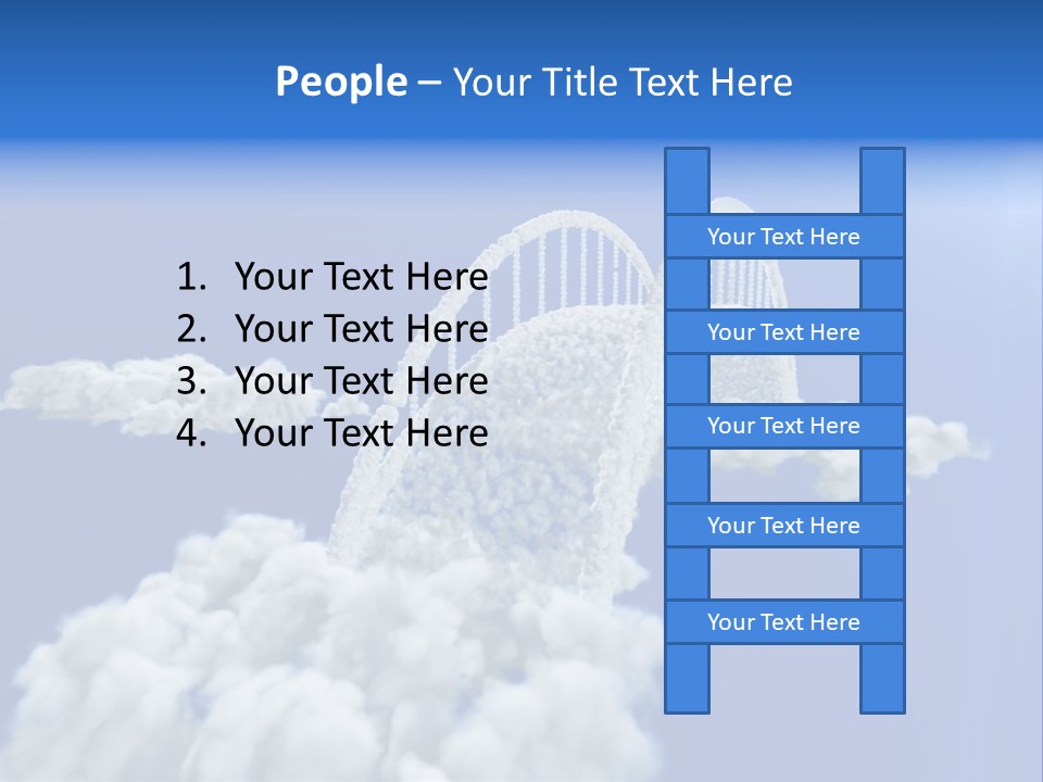 Abstract Landscape Bridge PowerPoint Template