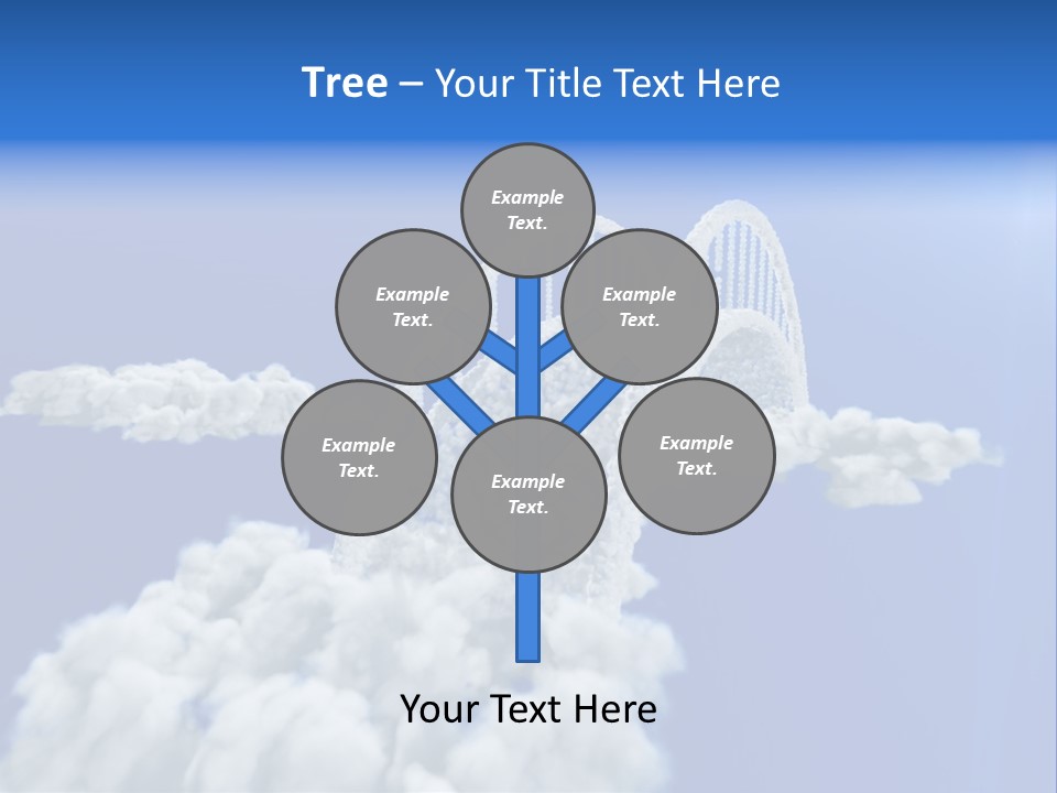 Abstract Landscape Bridge PowerPoint Template