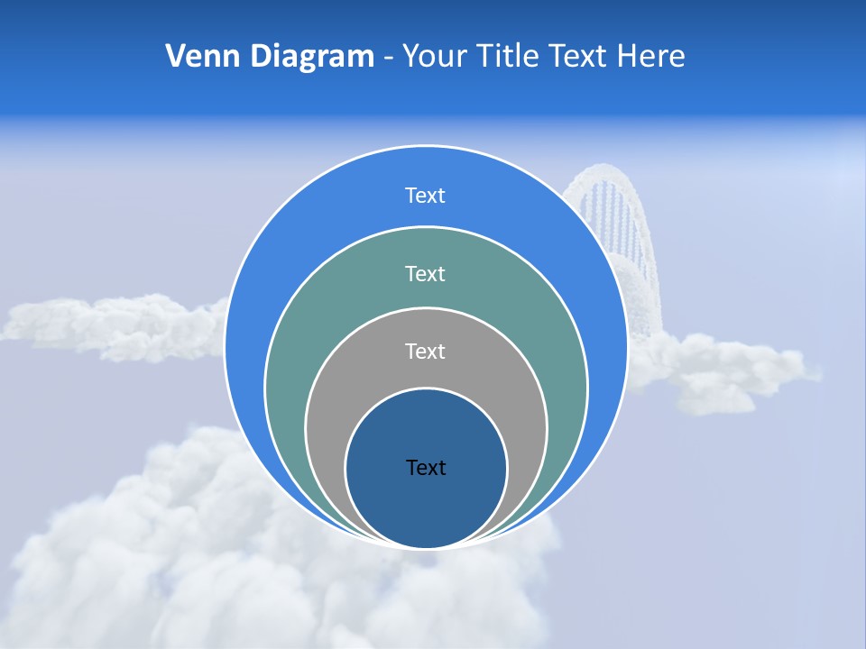 Abstract Landscape Bridge PowerPoint Template