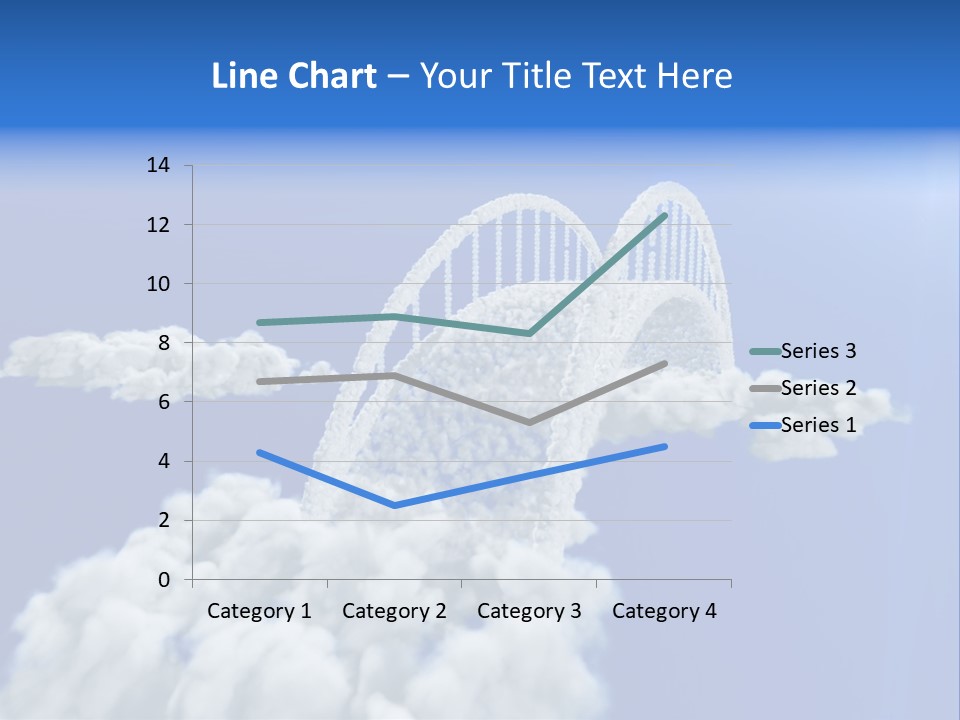 Abstract Landscape Bridge PowerPoint Template