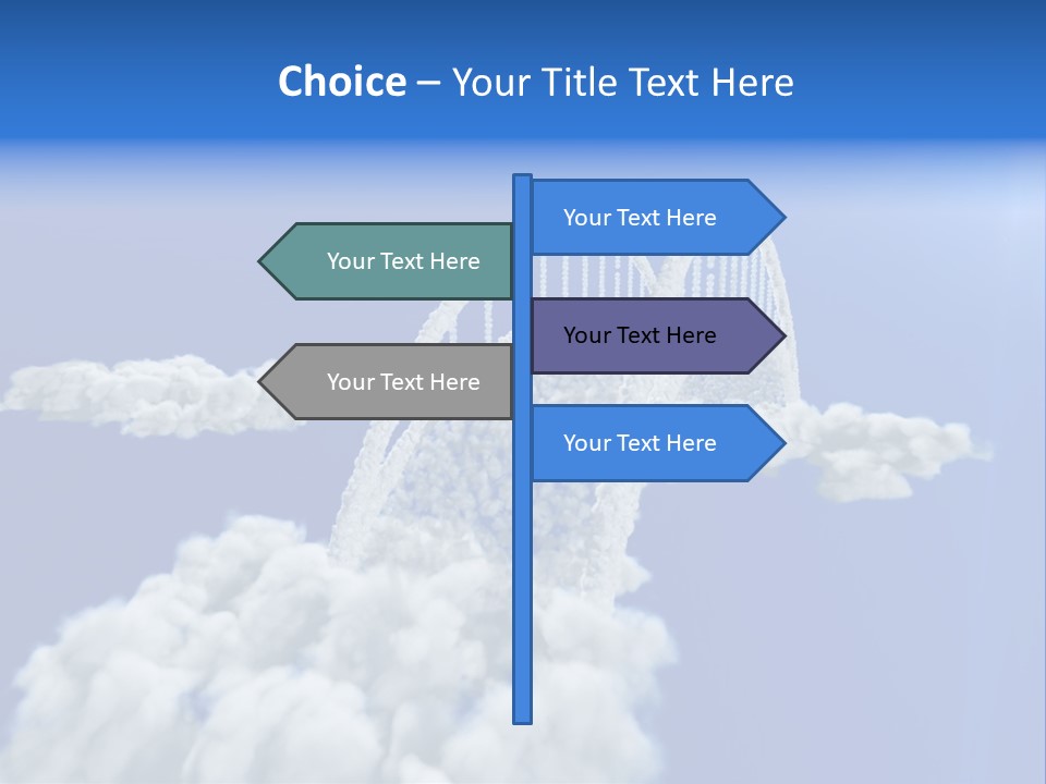 Abstract Landscape Bridge PowerPoint Template