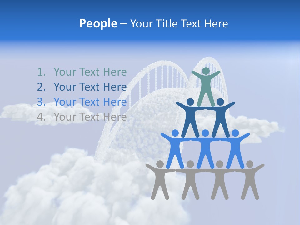 Abstract Landscape Bridge PowerPoint Template