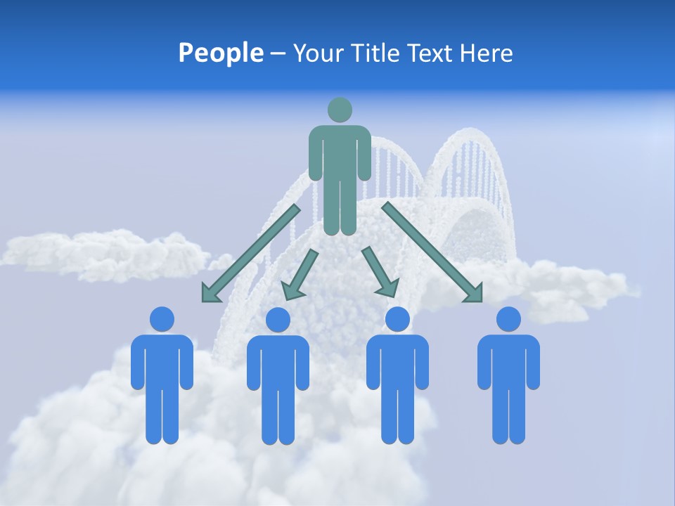 Abstract Landscape Bridge PowerPoint Template