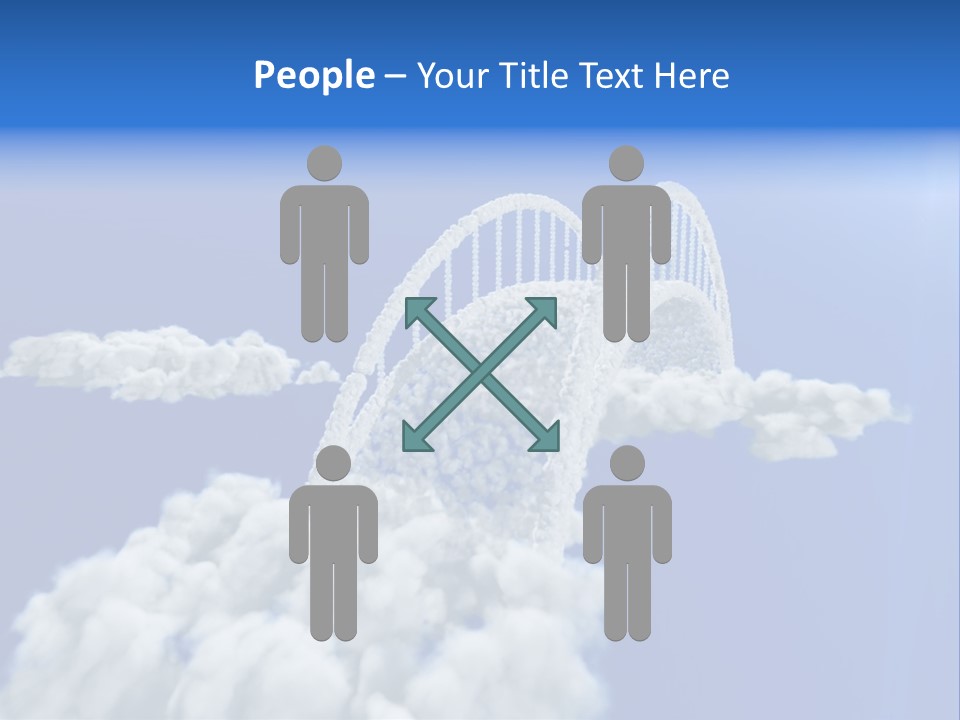 Abstract Landscape Bridge PowerPoint Template