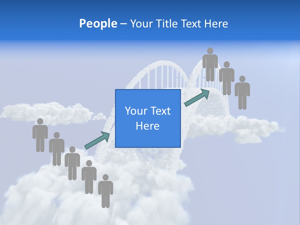 Abstract Landscape Bridge PowerPoint Template