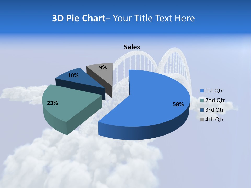 Abstract Landscape Bridge PowerPoint Template
