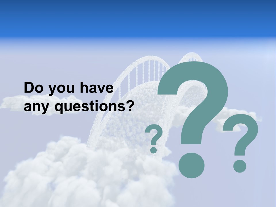 Abstract Landscape Bridge PowerPoint Template